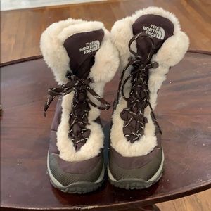 North face snow boots